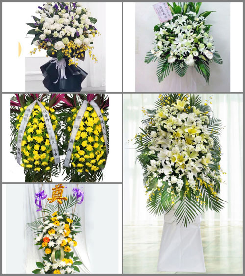 新疆乌鲁木齐市水磨沟区南湖南路街道白事花篮预定